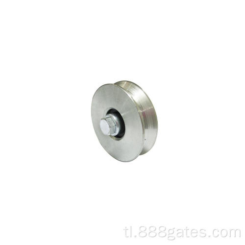 U/V/Y groove Sliding Gate wheel na may panlabas na bracket